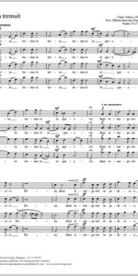 Terra tremuit [Die Erde erbebte und verstummte]