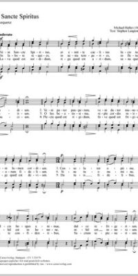 Veni Sancte Spiritus
