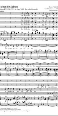Handel: Gott leitet die Seinen