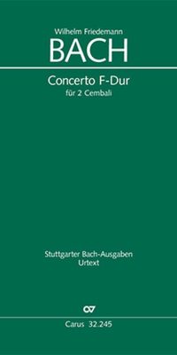Bach: Concerto In F-Dur Für 2 Cembali