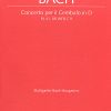 Bach: Concerto per il Cembalo in D (Partituur)