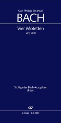 C.P.E. Bach: Vier Motetten (Collection)