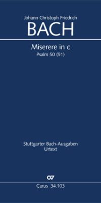 Bach: Miserere in c (Set)