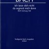 Bach: Ich lasse dich nicht, du segnest mich denn (Partituur)