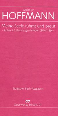 Hoffmann: Meine Seele rühmt und preist (Partituur)