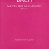 Bach: Gedenke, Herr, wie es uns gehet (Partituur)