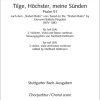 Pergolesi: Tilge, Höchster, meine Sünden (Koorpartituur)