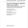 Palestrina: Missa Sine Nomine (SSATTB)