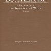 Buxtehude: Alles, Was Ihr Tut Mit Worten Oder Mit Werken (Partituur)
