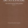 Buxtehude: Also hat Gott die Welt geliebet