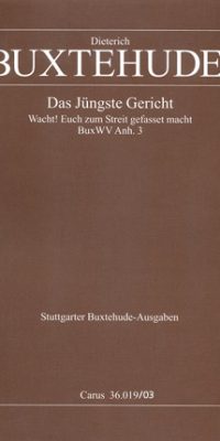 Buxtehude: Das Jüngste Gericht. Oratorium