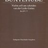 Buxtehude: Nichts soll uns scheiden von der Liebe Gottes (BuxWV 77)