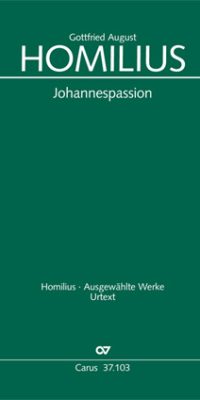 Homilius: Johannes-Passion(HoWV I.4)
