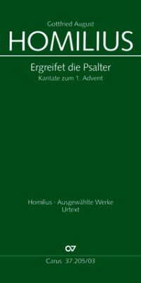 Homilius: Ergreifet die Psalter, ihr christlichen Chöre (HoWV II.1)