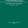 Homilius: Frohlocke, Zion, dein Erlöser (HoWV II.5)