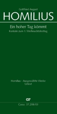 Homilius: Ein hoher Tag kömmt (HoWV II.9)