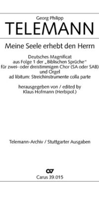 Telemann: Meine Seele erhebt den Herrn (TVWV 1:1108/1)