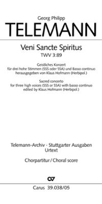 Telemann: Veni Sancte Spiritus (TVWV 3:89)