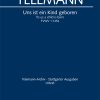 Telemann: Uns ist ein Kind geboren TWV 1:1452 (Vocal Score)