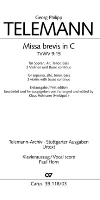 Telemann: Missa brevis (TVWV 9:15)
