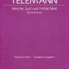 Telemann: Weiche, Lust und Fröhlichkeit (Partituur)