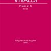 Vivaldi: Credo In G RV 592 (Vocal Score)