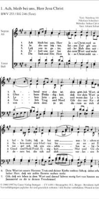 Chorals?tze 1, 21 Kirchenlieder in 4-st. S?tzen