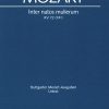 Mozart: Inter natos mulierum KV 72 (Vocalscore)