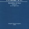 Mozart: Benedictus sit Deus Pater KV 117 (Vocal Score)