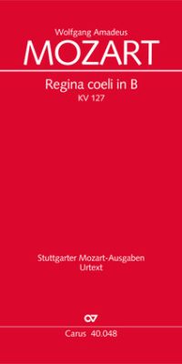 Mozart: Regina coeli in C KV 108 (Koorpartituur)