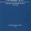 Mozart: Litaniae Lauretanae B.M.V. in D KV 195 (Vocal Score)