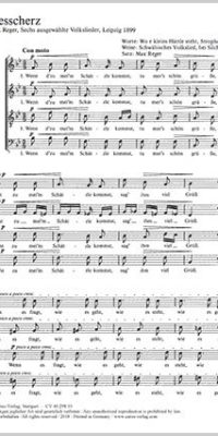 Max Reger: Liebesscherz