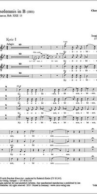 Joseph Haydn: Missa solemnis in B