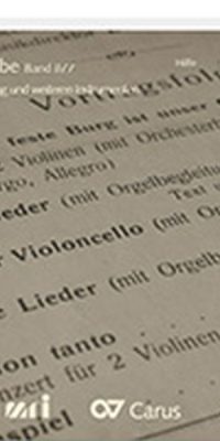 Reger Edition Of Work, Vol. II/7
