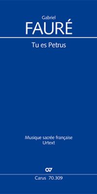 Faure: Tu Es Petrus (Partituur)