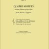 Durufle: Tota Pulchra Es Quatre Motets No.2 (SSA)