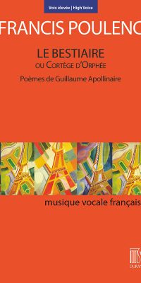 Francis Poulenc: Le Bestiaire ou Cortège d’Orphée