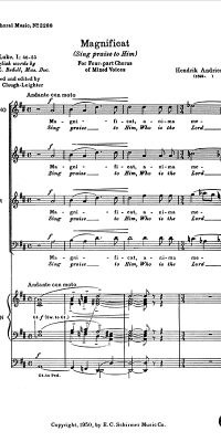 Hendrik Andriessen: Magnificat (Sing Praise to Him)