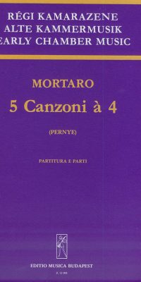Antonio Mortaro: 5 canzoni a 4