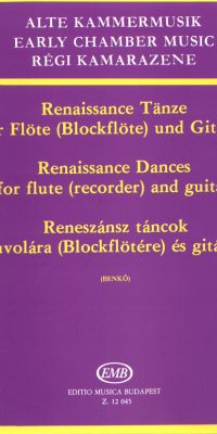Renaissance Tänze(für Flöte (Blockflöte) und Gitarre)