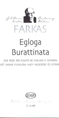 Ferenc Farkas: Egloga - Burattinata(Zwei Stücke für Flöte oder Violine und Gitarre)