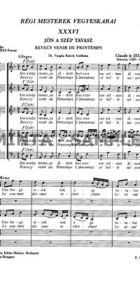 Old Masters' Mixed Choruses V36