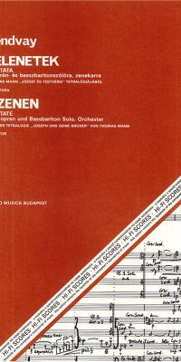 Kamilló Lendvay: Szenen. Kantate für Sopran und Bassbariton (Solo und Orchester.)