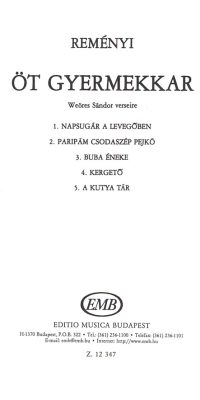 Five Children's Choruses