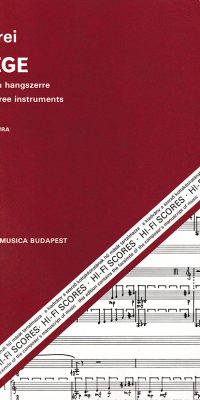 Zsolt Serei: Rege(für drei Instrumente)