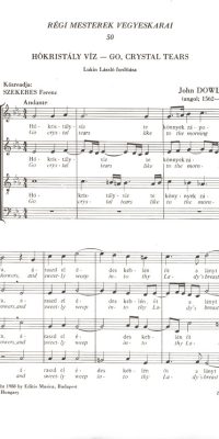 Old Masters' Mixed Choruses V50