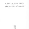 Tomkins: Songs of Three Parts