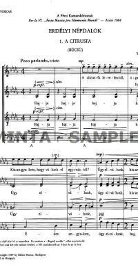 Tillai: Transylvanian Folksongs