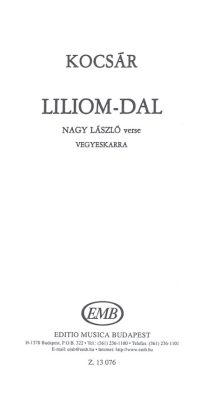 Kocsár: Liliom-dal