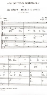 Old Masters' Mixed Choruses V48